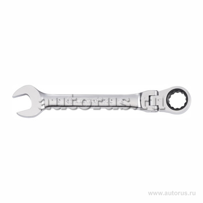 Ключ трещоточный комбинированный с шарниром 19 мм KING TONY 373019M